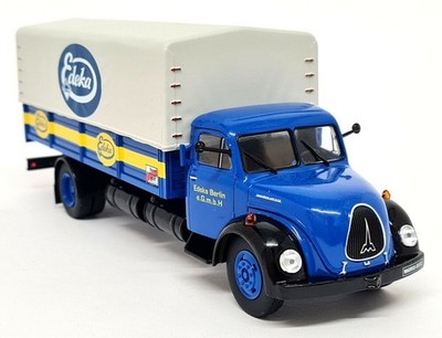 Deagostini 1/43 Magrius Duetz Edeka Berlin Covered Wagon Diecast Model Truck