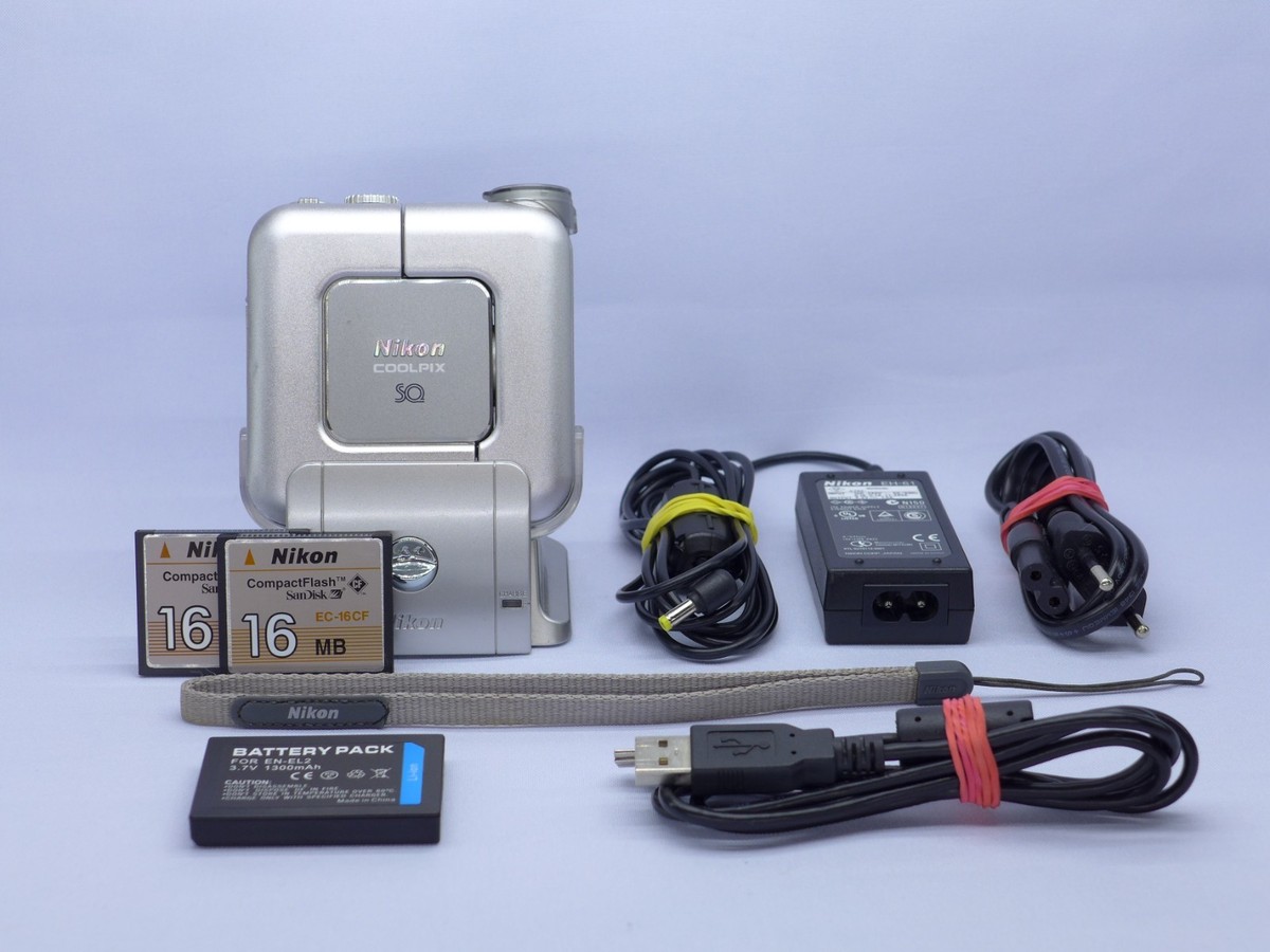 Nikon COOLPIX SQ 3.1MP Digital Camera - Silver for sale online | eBay