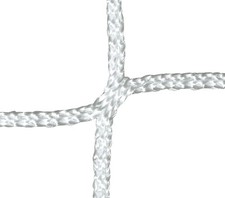 Huck Indoor Handball Goal Nets Pair Polyester 4mm 80x100cm White