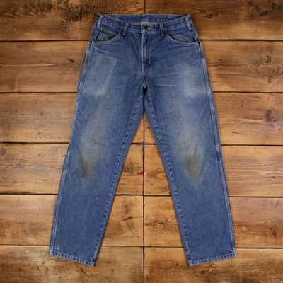 Dickies Carpenter Jeans 32x32 Herren 00s Blau Medium Stonewash Workwear