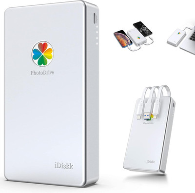 Mfi Certified 2TB External Hard Drive for Iphone,Ipad,Macbook,Pc,Photo Storage P