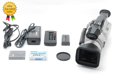 NEAR MINT w/Hood] Sony DCR-VX2000 Mini DV Camcorder Video Camera