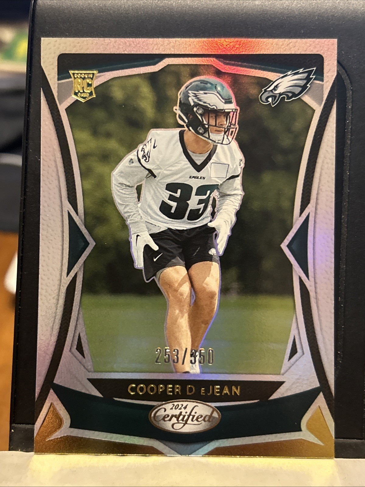 2024 Panini Certified - Rookies Cooper DeJean #131 Mirror /350 (RC)
