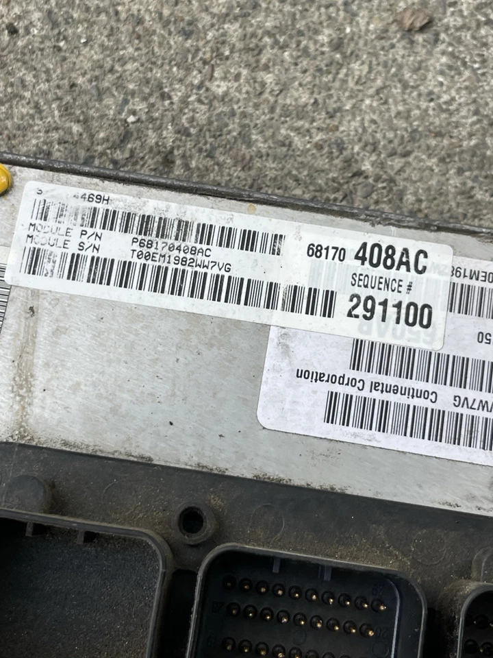 Jeep Grand Cherokee 2013 3,6 L P68170408ac ecu ecm Foto 2 de 4