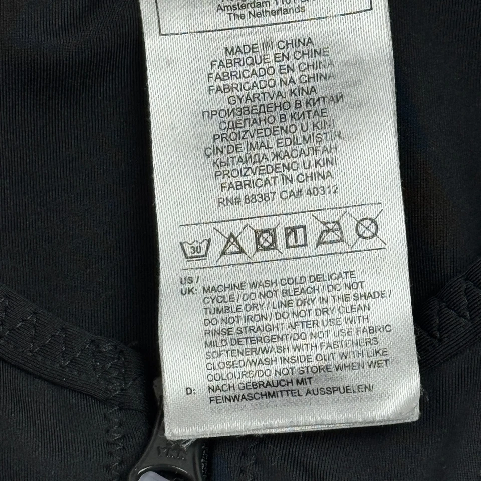 Adidas от Стеллы Маккартни укороченный верхний женщин маленький черный работает гонки Athletic - Изображение 4 из 4