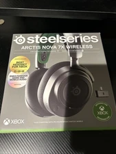 SteelSeries Arctis Nova 7x Wireless Over-Ear Gaming Headset Black Bluetooth