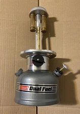 Coleman Two Mantle Dual Fuel Lantern Model 285-700 NOS Never Used NO Glass Globe