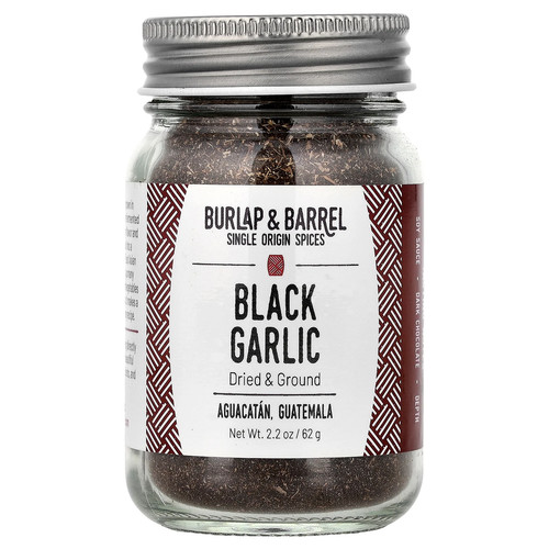Black Garlic, Dried & Ground, 2.2 oz (62 g)