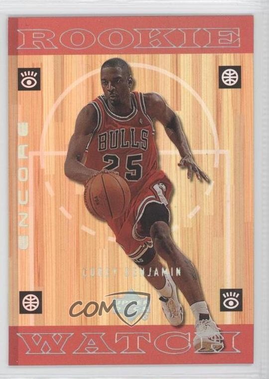 1998-99 Upper Deck Encore Rookie Watch Corey Benjamin #142 Rookie RC 1a3