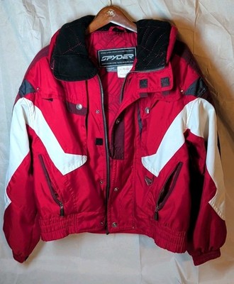 Vintage 90s Spyder Patrol Ski Jacket Men s Medium Red Insulated Waterproof