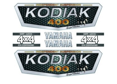 Yamaha Kodiak 400 Aufkleber Set ''
