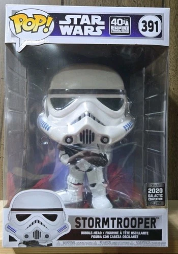 Star Wars Stormtrooper Funko Pop 391 Jumbo 10in Target Empire Strikes Back 40th