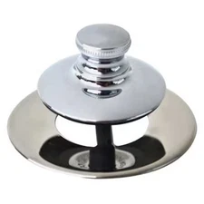 Watco 48750-Pp-Cp Bathtub Stopper And Drain, Std Strainer