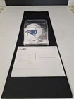 MARCUS JONES NEW ENGLAND PATRIOTS SIGNED RIVALRIES SPEED  MINI HELMET JSA-COA