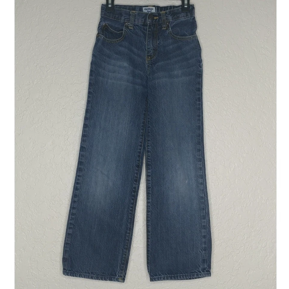 OshKosh B'Gosh Blue Jeans Size 10 Slim (kid) - Image 2 of 4