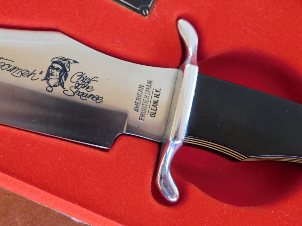 CutCo American Frontiersman Series Tecumseh Chief Of Shawnee Collector Knife - Image 4 of 4