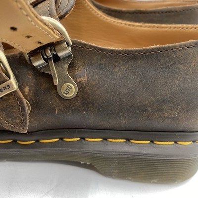 Dr. Martens Mary Jane Shoes 8065 Women 6 EU37 Double Buckle  display picture 1