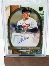 2025 Topps Museum Collection Archival Autographs RC /149 Zebby Matthews 