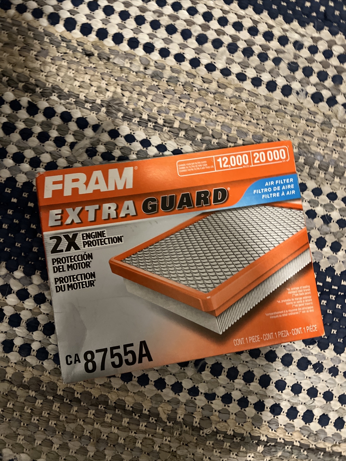 NEW FRAM CA8755A Extra Guard Air Filter For Cadillac, Chevrolet, and