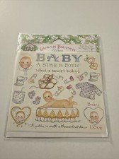 New Susan Branch Stickers Baby Sheet MA1