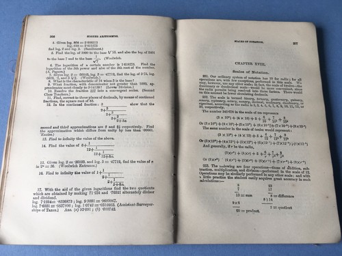 Higher Arithmetic Civil Service Intermediate & Higher School 1894 J.J. Haugh - Imagen 9 de 9
