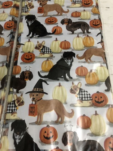40 Halloween Loot Treat Bags With Twist Ties Dogs Pumpkins - Picture 2 of 4