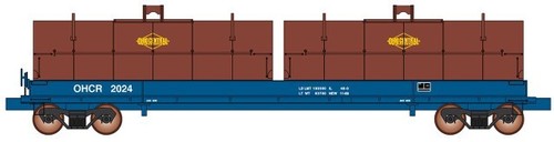 Intermountain ~ Evans vagón bobina de 100 toneladas ~ Ohio Central Railroad ~ 32571 | Zustand: New