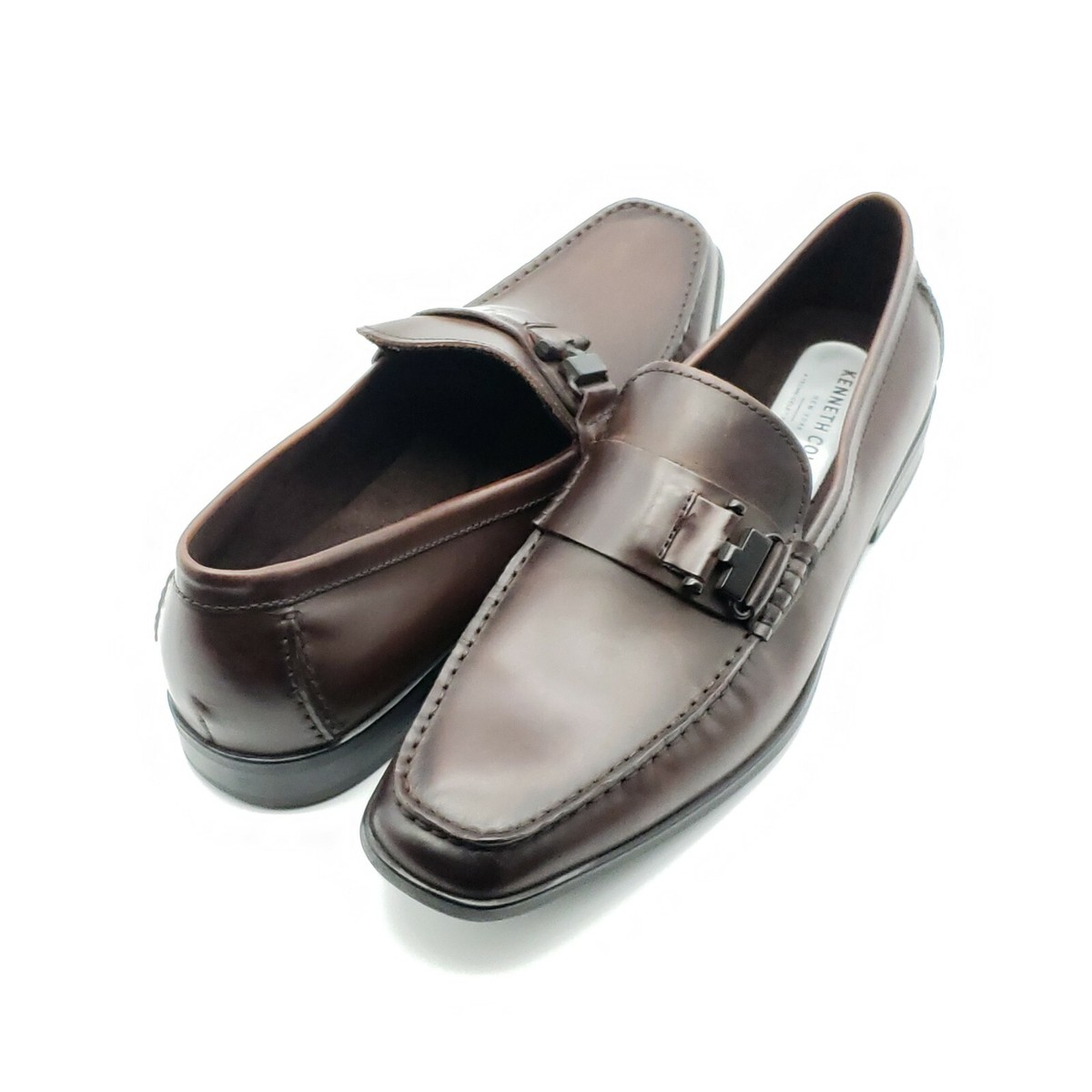 NWOT Kenneth Cole New York Men’s Brock Slip On Penny Loafer Amazon.com | Kenneth Cole New York New York Leather Shoes  main image 4