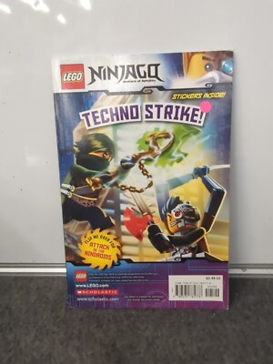 Lego Ninjago 2-books in One Binding: Techno Strike! Attack of the Nindroids...