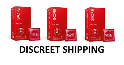 Skore Not Out Climax Delay with 1500+ Raised Dots Condoms (30ps) MAKE THE FUN