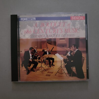A Bouquet Of 18th Century's Music Ensemble Baroque De Paris (CD 1986)