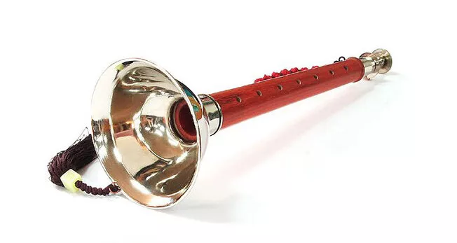 Korean traditional musical instrument Hanullim Taepyeongso trumpet rosewood