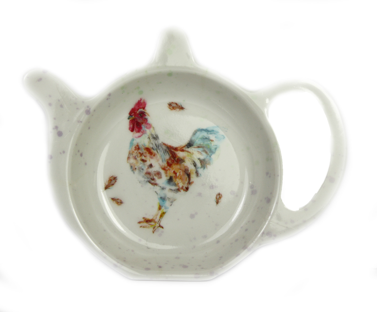 Cockerel Teabag Tidy Chicken Rooster Hen Perfect Gift Kitchen Accessory Present