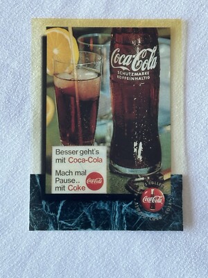 1996 Sprint Coca-Cola Card Besser Geht's Mit Coca Cola - Mach Mal Pause Mit Coke