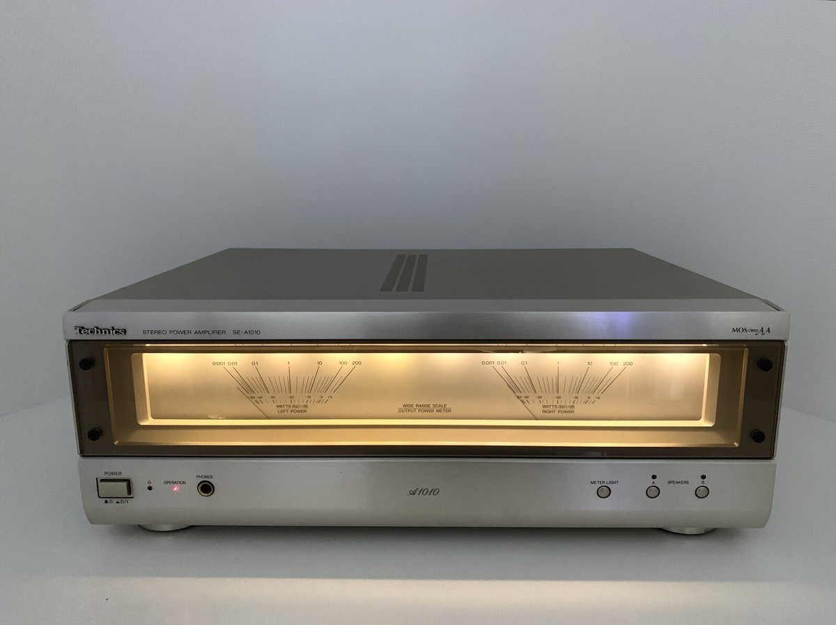 TECHNICS SE-A1010 Power Amplifier 2 X 70 Watts RMS Vintage TECHNICS SE-A1010 Power Amplifier 2 X 70 Watts RMS Vintage