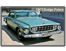 1962 Dodge Polara Auto Refrigerator Tool Box Magnet