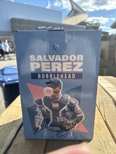 SALVADOR PEREZ Oversized SGA Bobblehead Kansas City Royals 09/07/24 READY SHIP
