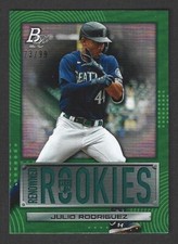 Julio Rodriguez 2022 Bowman Platinum Renowned Rookies Green /99 #RR-17 RC Mint