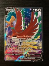 Carte Pokémon Ho-Oh V 187/195 EB12 Epée & Bouclier Tempête Argentée FR