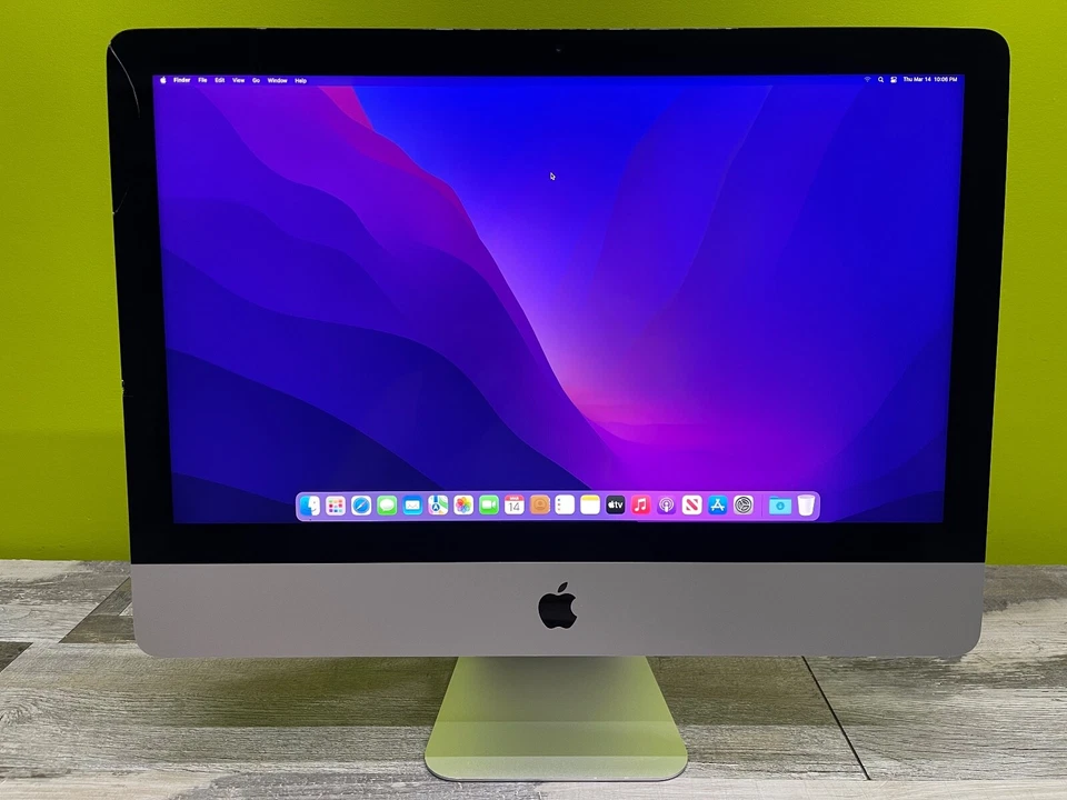 Apple 21.5" 4K iMac - 3.1GHz Core i5 - 8GB RAM - 500GB SSD - macOS 12 Monterey - Image 2 of 4