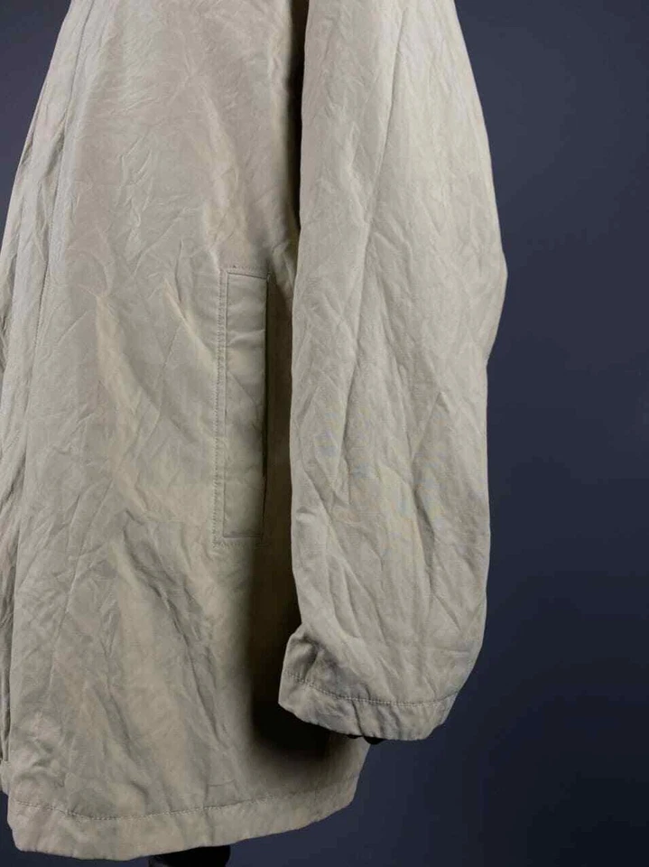 Hombres Gant USA E.G Journey Beige Nylon Abrigo Chaqueta Talla 2XL / XXL Foto 4 de 4