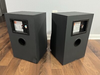 JBL 4208 Studio Monitors 75Watt 8OHM Speakers Pair (New Foam No