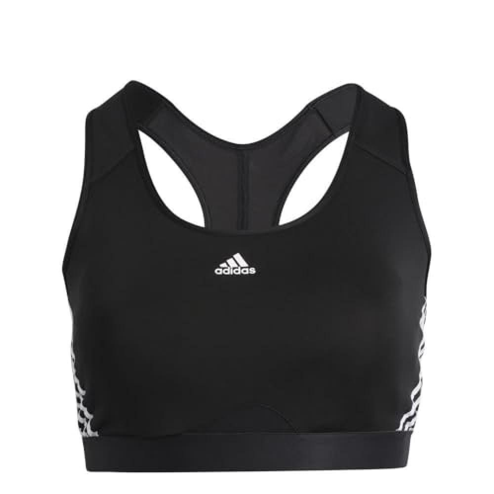 (TG. XL) adidas Powerreact Training 3-Stripes Medium Support (Plus Size) Workout