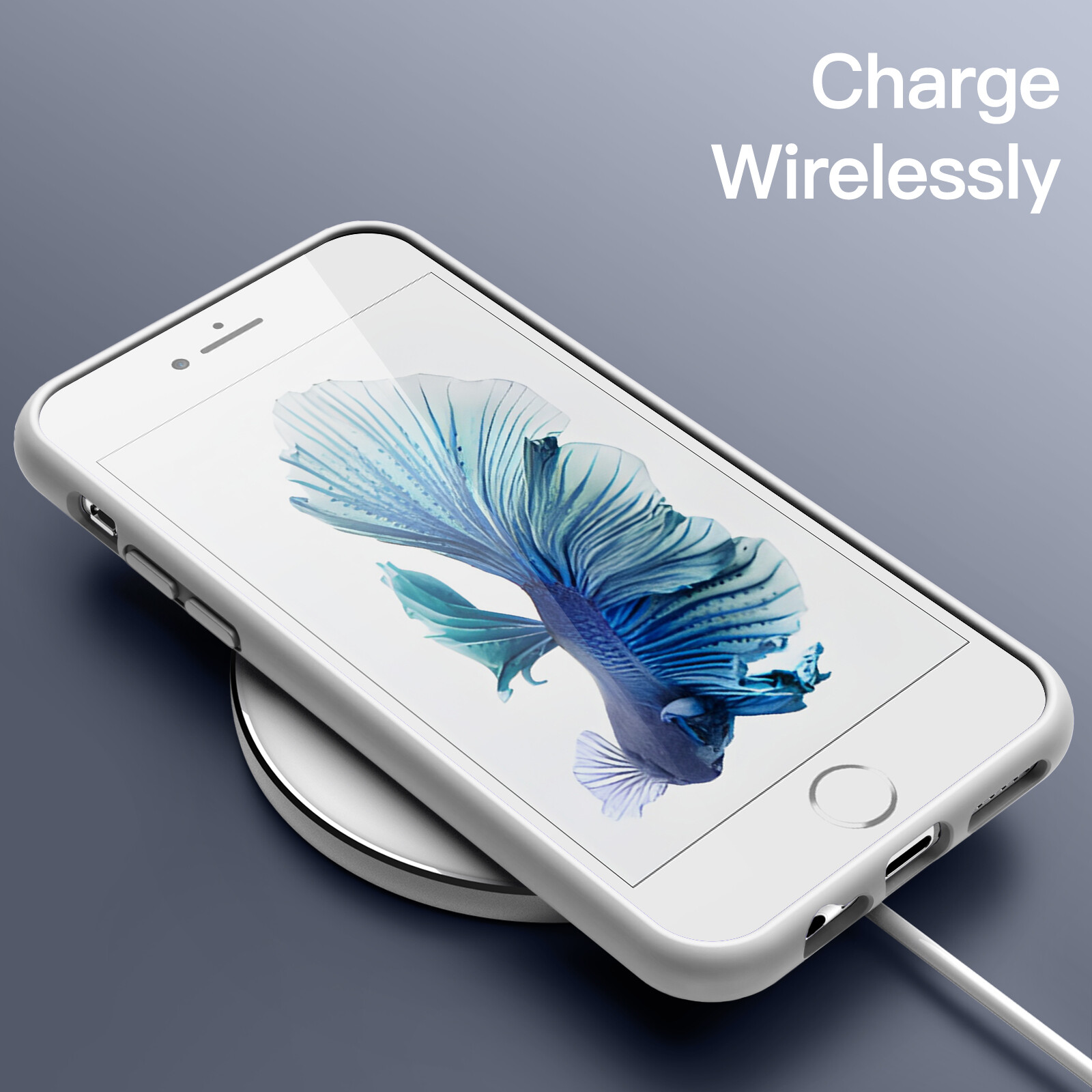 Silicone Case for iPhone 6s Plus/6 Plus, Silky-Soft Touch Full-Body Case