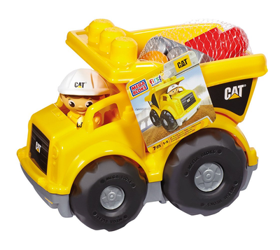 mega bloks john deere large vehicle dump truck