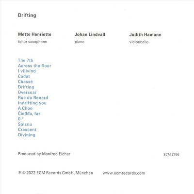 METTE HENRIETTE - JUDITH HAMANN - JOHAN LINDVALL - DRIFTING NEW CD
