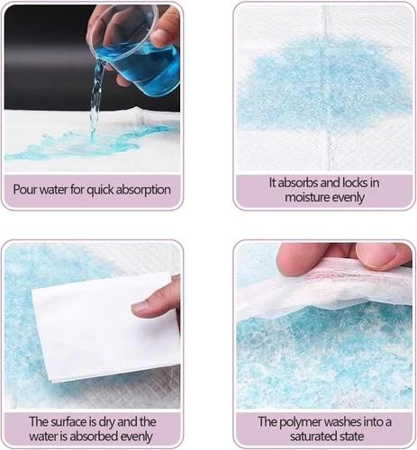 100x Welpenunterlagen Tierpflege Hunde WC Toilette Welpen Unterlage Puppy Pads - Bild 5 von 11