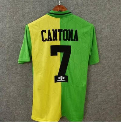 CANTONA 7 Football Shirt 1992-94 MAN UTD Retro Jersey Manchester Soccer shirt | eBay