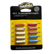 Kfz-Sicherungen Keramiksicherung 5 bis 25 Ampere 10 St&uuml;ck Neu