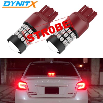 DYNITXLighting 39-LED 7443 Strobe Brake Light Bulb Flash Stop Blinker VS Module